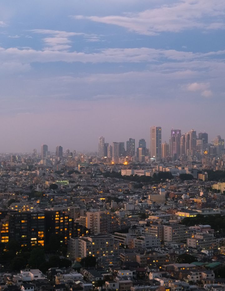 外の風景を室内に取り込む